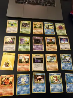 Pokemon Card Karten Sammlung Collection WOTC Vintage Japanese 1st Edition - Image 1
