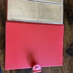 Vintage 1999 Pokemon Pikachu Red Binder TCG Album 30 Page Card Holder ✅ - Image 5