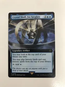 Crystal Skull Isu Spyglass Extended Borderless MTG Magic Card NM Near Mint ACR - Image 1
