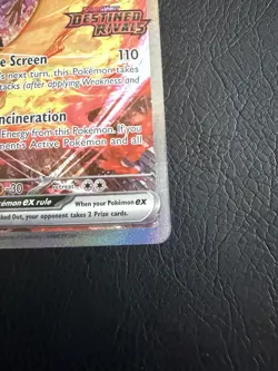 Pokemon TCG Team Rockets Moltres EX Destined Rivals Card 229/182 SIR Stamped - Image 2