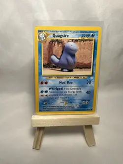 Quagsire 48/64 Neo Revelation Rare Vintage Pokemon Card Qagsire Quagsir - Image 1