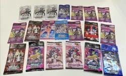 Mixed Miscellaneous Anime Trading Card Booster Pack Bundle (Set Of 20) - Image 1