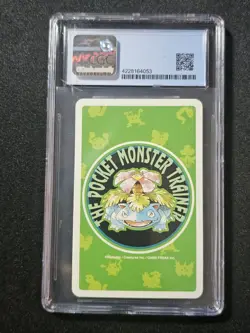 1996 Pokemon Rhyhorn Green Back Poker Playing Card CGC PERFECT 10 - Image 2