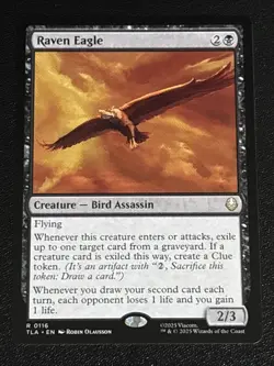 MTG Avatar: The Last Airbender Raven Eagle 0116 NM Rare - Image 1
