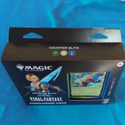 Sealed - Magic MTG Final Fantasy X Counter Blitz Tidus Commander Deck - Image 3