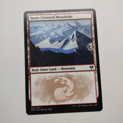 Snow-Covered Mountain (283) - Kaldheim (KHM) MTG Magic the Gathering - NM+ - Image 1