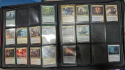 Magic the Gathering M19 partial set in Binder - Image 2
