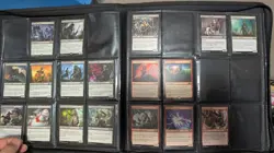 Magic the Gathering M19 partial set in Binder - Image 3