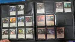 Magic the Gathering M19 partial set in Binder - Image 4
