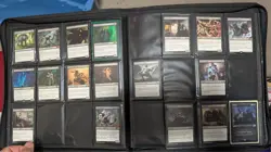 Magic the Gathering M19 partial set in Binder - Image 5