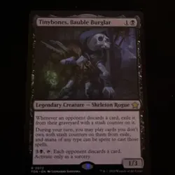 Tinybones, Bauble Burglar SHOWCASE / Magic MTG / Foundations - Rare - NM - Image 1