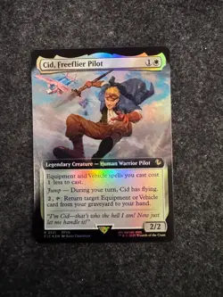 MTG - Cid, Freeflier Pilot - Final Fantasy FOIL 0131 - Image 1