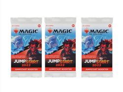 3 x Magic The Gathering Jump Start 2022 Jumpstart Booster Pack - Image 1
