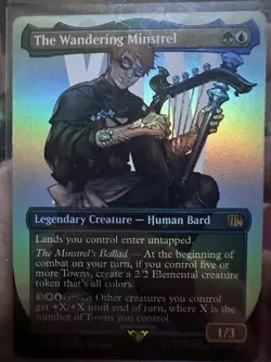 The Wandering Minstrel (Borderless) Final Fantasy Foil - Image 1