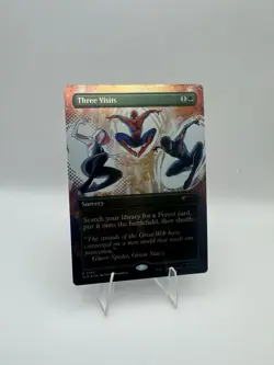 Three Visits (Rainbow Foil) Secret Lair Drop Foil - Image 1