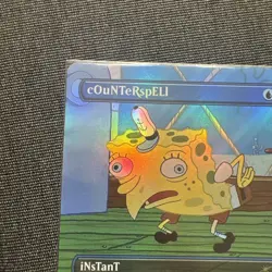 MTG Rainbow Foil cOuNTeRspELl (7010) NM Unplayed SpongeBob Secret Lair Drop - Image 5