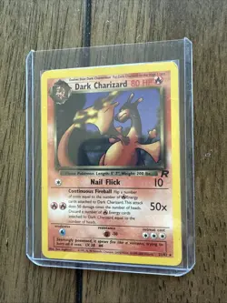 Pokemon TCG Dark Charizard 21/82 Team Rocket Excellent Condition - Image 1