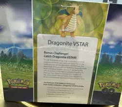 Pokemon GO Premier Deck Holder Collection Sealed (Dragonite VSTAR) Free Shipping - Image 3