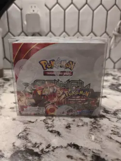 Pokemon TCG 2015 XY Primal Clash Booster Box Factory Sealed W/ Acrylic Case - Image 1