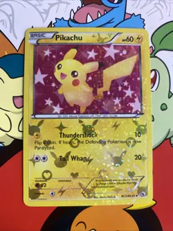 Pikachu RC7/RC25 Legendary Treasures Radiant Collection Pokemon Holo Foil Rare - Image 1