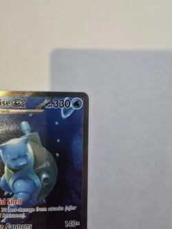 POKEMON BLASTOISE EX 200/165 SCARLET & VIOLET 151 FA ILLUSTRATION RARE NEAR MINT - Image 4