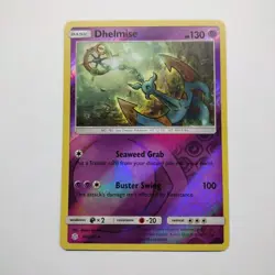 Pokemon Dhelmise 98/236 Cosmic Eclipse Reverse Holo Uncommon - Image 1