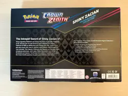 Pokemon TCG Crown Zenith Shiny Zacian Premium Figure Collection -New Sealed - Image 3