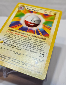 Electrode 21/102 Rare SHADOWLESS Base Set Pokemon 525 - Image 2