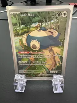 Pokemon TCG Snorlax SVP 051 Scarlet & Violet 151 Black Star Promo - Image 1