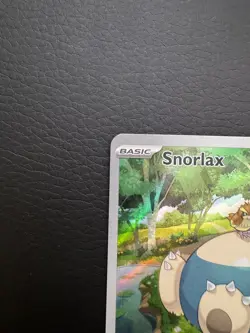 Pokemon TCG Snorlax SVP 051 Scarlet & Violet 151 Black Star Promo - Image 4