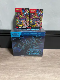 Pokemon TCG - Phantasmal Flames Bundle. ETB and Booster Bundles 🔥🔥 - Image 1