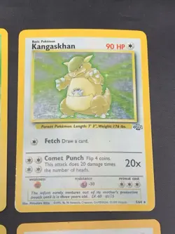 Vintage Holo Rare Pokemon TCG WOTC Era Fossil, Jungle, Base Set 2 Scyther MP/HP - Image 4