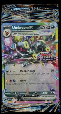 Umbreon ex #060/131 Stamped Prismatic Evolutions Promo Sealed Pokemon 2025 - Image 1
