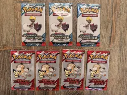 Pokemon S&V Destined Rivals & Journey Together Fun Packs Factory Sealed Lot x7 - Image 1