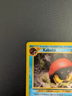 Kabuto 56/75 Pokemon Neo Discovery Vintage WotC - LP+ - Image 3