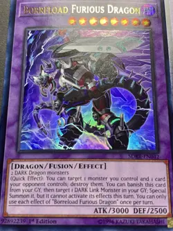 Albion The Sanctifire Dragon + Borreload Furious Dragon + Dragonlord | YuGiOh! - Image 2