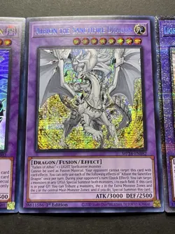 Albion The Sanctifire Dragon + Borreload Furious Dragon + Dragonlord | YuGiOh! - Image 5