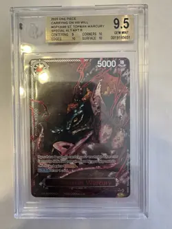 One Piece OP-13 Five Elder Demon God pack BGS 3 10s & 2 9.5s Red Alt Art - Image 3