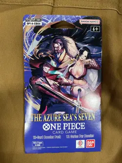 (5) One Piece TCG: The Azure Sea's Seven Sleeved Booster OP-14 English. - Image 3