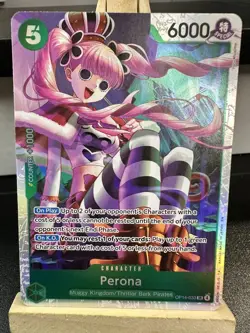 Perona -OP14-033 One Piece TCG The Azure Sea's Seven Foil - Image 1
