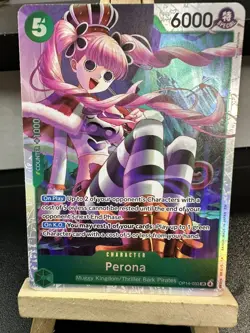 Perona -OP14-033 One Piece TCG The Azure Sea's Seven Foil - Image 3