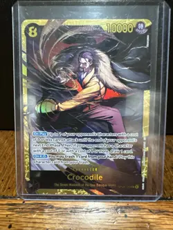 Crocodile OP14-120 (SEC) - The Azure Seas Seven - One Piece TCG - English - NM - Image 1