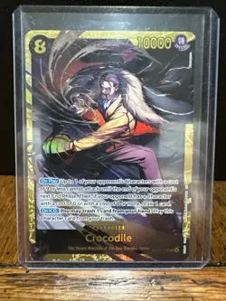 Crocodile OP14-120 (SEC) - The Azure Seas Seven - One Piece TCG - English - NM - Image 2