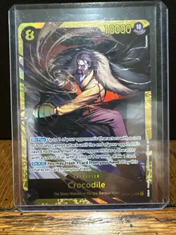 Crocodile OP14-120 (SEC) - The Azure Seas Seven - One Piece TCG - English - NM - Image 3