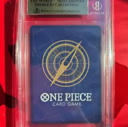 2025 ONE PIECE LEGACY OF THE MASTER OP12-031 TASHIGI ALT ART BGS 9.5 Gem Mint - Image 2