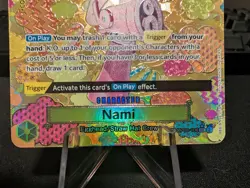 One Piece English Emperors In The New World Nami SP OP08-106 NM - Image 3