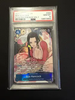 One Piece 2025 Boa Hancock ST17-004 Illustration Box Vol 1 - PSA 10 - Image 1