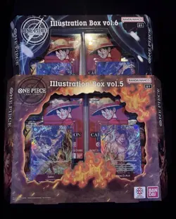 One Piece Illustration Box Vol 5 and Vol 6 Lot IN HAND - Image 1