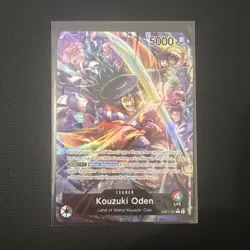 EB01-001 Kouzuki Oden Alt Art Leader English One Piece Card - Image 1