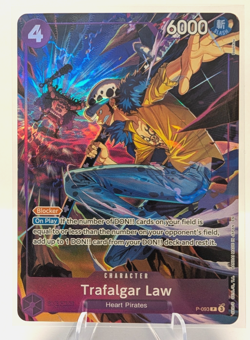 One Piece Trafalgar Law P-093 Illustration Box 6 Alt Art Promo - Image 1